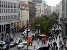Ulice Na Příkopě v Praze