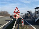 Zaaly opravy dálnice D1 u Ostravy