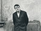 Gisèle Freund, Milan Kundera na 5. Sjezdu českých spisovatelů v Praze,...