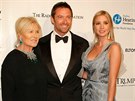 Hugh Jackman s manelkou Deborrou-Lee Furnessovou a s Ivankou Trumpovou (18....