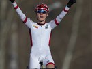 Belgick juniorsk cyklokrosa Witse Meeussen projd vtzn clem na...