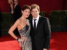 Jennifer Carpenterová a Michael C. Hall na udílení cen Emmy (Los Angeles, 20....