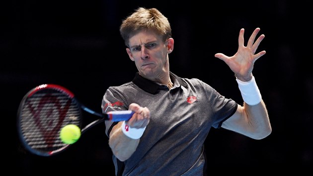 Kevin Anderson se sousted na der na Turnaji mistr v souboji s Dominikem Thiemem.