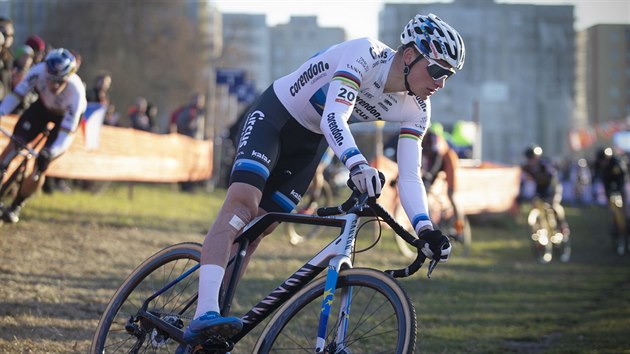 Holanan Mathieu Van Der Poel bhem zvodu Svtovho pohru v Tboe.