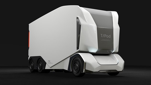 Autonomní elektrický nákladní vůz T-Pod