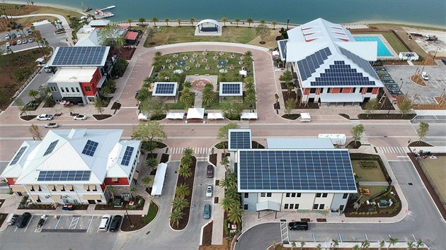 Babcock Ranch na Floridě je první americké město napájené pouze solární energií.