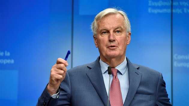 Unijn vyjednava o brexitu Michel Barnier (19. listopadu 2018)