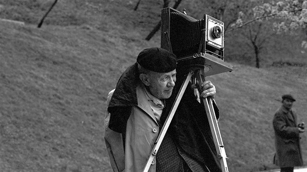 Timm Rautert, Josef Sudek s kamerou, Praha, 1967