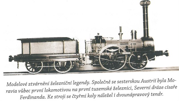 Moravia byla v roce 1838 prvn parn lokomotivou, kter vyjela na eleznici na zem pozdjho eskoslovenska.