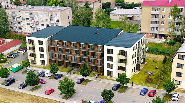 Rezidence Karla IV. na východním okraji města Rosice poblíž Brna bude hotová v roce 2020.