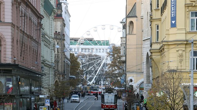 Dominantou letošních vánočních trhů bude ruské kolo na Moravském náměstí.