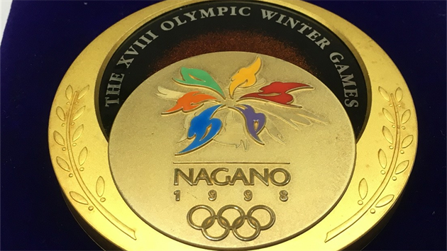Zlatá medaile hokejist z Nagana