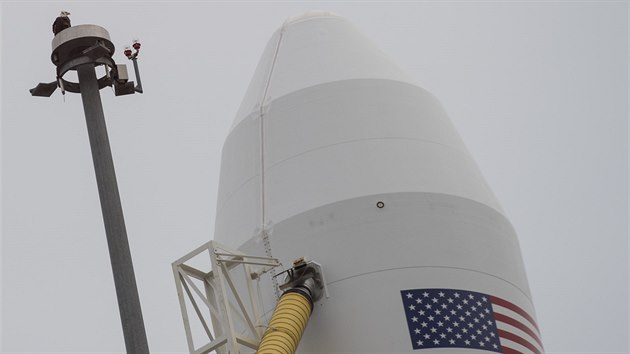 Start rakety Antares v listopadu 2018 musel bt kvli deti nkolikrt odloen.