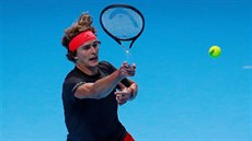 Alexander Zverev na Turnaji mistr v Londýn.