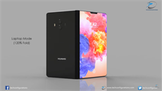 Koncept skládacího smartphonu od Huawei