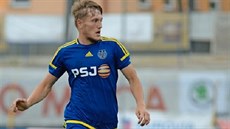 Stoper jihlavských fotbalist� David �t�pánek v patnácti podzimních  zápasech...