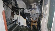V úterý veer bojovali hasii s plameny v bytovém dom v Kollárov ulice v...
