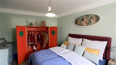 Architekt Tomá� je s prom�nou lo�nice spokojený. 
