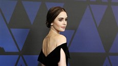 Lily Collinsová na Governors Awards (Los Angeles, 18. listopadu 2018)