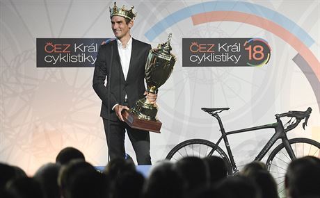 Silniní cyklista Roman Kreuziger vyhrál popáté anketu Král cyklistiky.