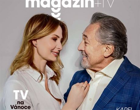 Ivana a Karel Gottovi na oblce Magaznu DNES (29. listopadu 2018)