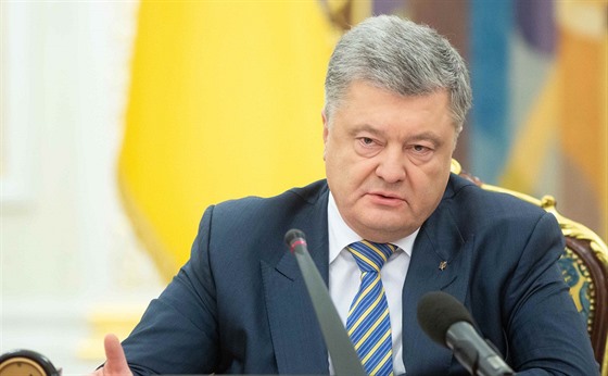 Ukrajinský prezident Petro Poroenko (26. listopadu 2018)