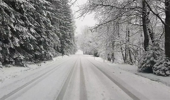 Cesta z Kianova do Zbytin na Prachaticku (26.11.2018)