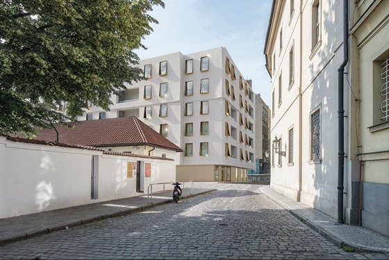 V Invest představil novou podobu domu od Zdeňka Fránka v ulici U Milosrdných.