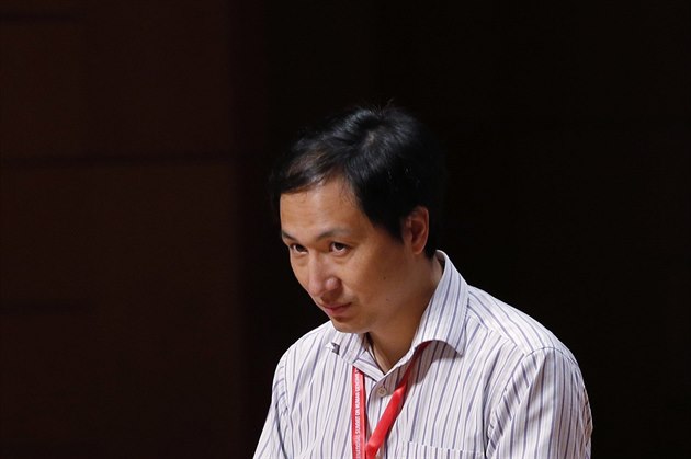  Che �ien-kchuej b�hem diskuse po p�edná�ce na konferenci v Hongkongu 28. listopadu 2018