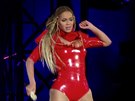 Zpvaka Beyoncé si latexové obleení ráda vybírá na svá vystoupení.