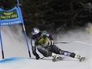 Nor Aksel Lund Svindal bhem super-G v Lake Louise.