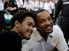 Na Velkou cenu Abú Zabí formule 1 byli zvdaví i americký herec Will Smith a...