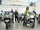 Nové motorky BMW budou slouit policistm. Dokáí je rychlostí a 220 km/h.