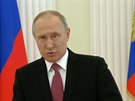 O nutnosti vymýtit chudobu mluvil Putin u v beznu (23. listopadu 2018)