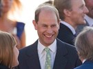 Princ Edward na pedsvatební party netee Zary Phillipsové (29. ervence 2011)