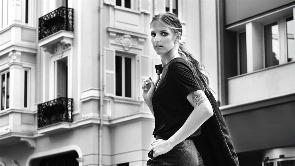 Karolína Plí�ková ve svém prvním kalendá�i.