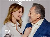 Ivana a Karel Gottovi na oblce Magaznu DNES (29. listopadu 2018)