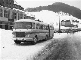 Prototyp kloubovho autobusu koda 706 RTO-K, vz byl vyroben pouze v tomto...