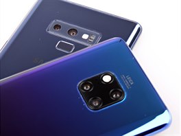 Huawei Mate 20 Pro a Samsung Galaxy Note 9