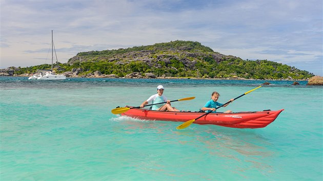 Dovolen na jacht na Seychelch je vhodn i pro rodiny s dtmi.