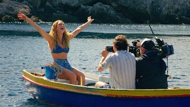 Ukázka z natáčení filmu Mamma Mia! Here We Go Again