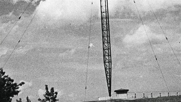 Antenn stor propagandistickho nmeckho vyslae Donau na kopci Pedina na Prostjovsku u obc Dobromilice a Hradany. Nmet okupanti ho postavili v roce 1940.