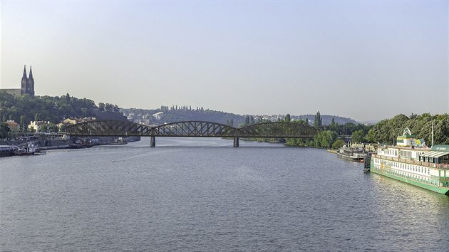 SŽDC představila návrh nové podoby železničního mostu na pražské Výtoni (28.11.2018)
