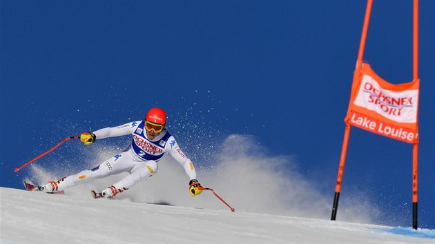 Christof Innerhofer z Itlie skonil ve sjezdu v Lake Louise druh.