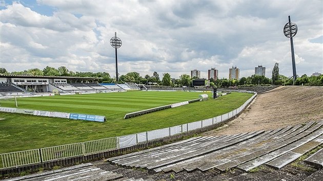 Fotbalový stadion v Hradci Králové
