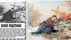 Fotografie obrazu srbského umlce Uroe Predie z roku 1888 zneuila propaganda...