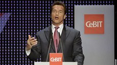 Arnold Schwarzenegger otevel veletrh CeBIT 2009