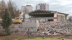 Takto by mla vypadat nová sportovní hala v Novém Mst na Morav. Její souástí se nakonec stane i umlá dvanáct metr vysoká a dvacet metr iroká horolezecká stna, která v této vizualizaci jet chybí.