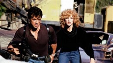 Sylvester Stallone a Brigitte Nielsenová ve filmu Cobra (1986)