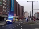 V prask Vrovick ulici napadl neznm pachatel prodavaku noem (30.11.2018)